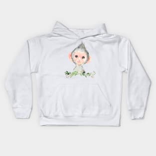 Baby Monkey Kids Hoodie